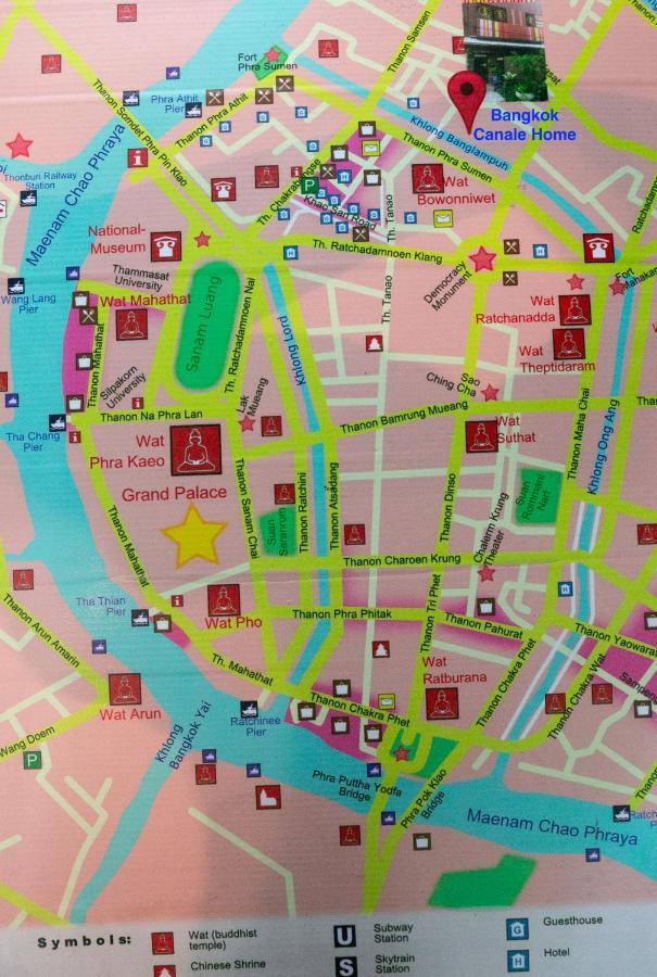 Bangkok Canale Home At Khaosarn Ngoại thất bức ảnh